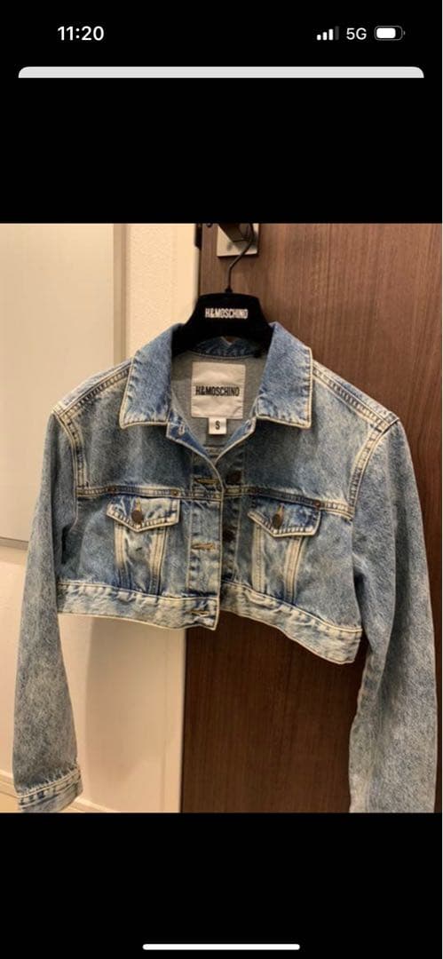 MOSCHINO H&Mコラボデニムジャケット・スカートセット MOSCHINO H&Mコラボデニムジャケット・スカートセット