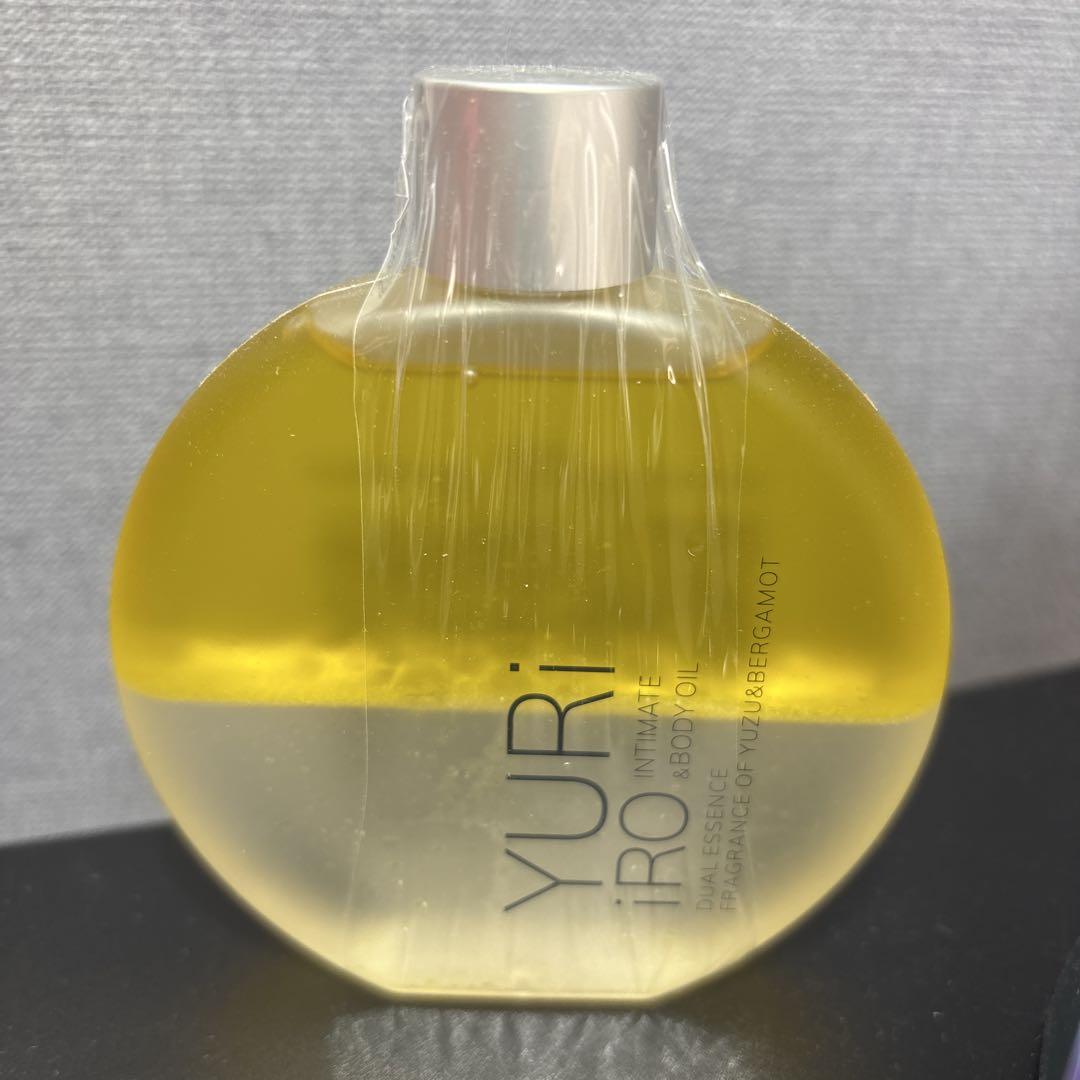 YURliRO ボディオイル イエロー 丸型ボトル