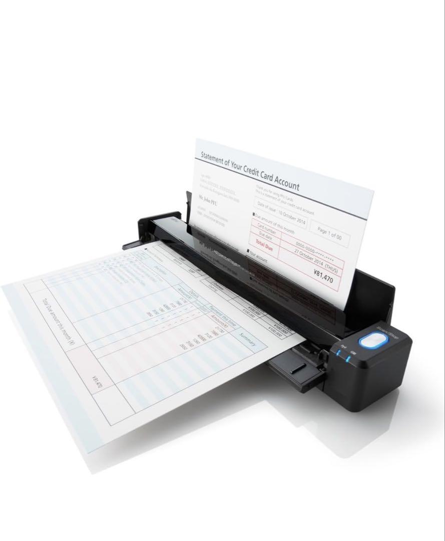 富士通　ScanSnap スキャナー　A4 ブラック　FI-IX100A