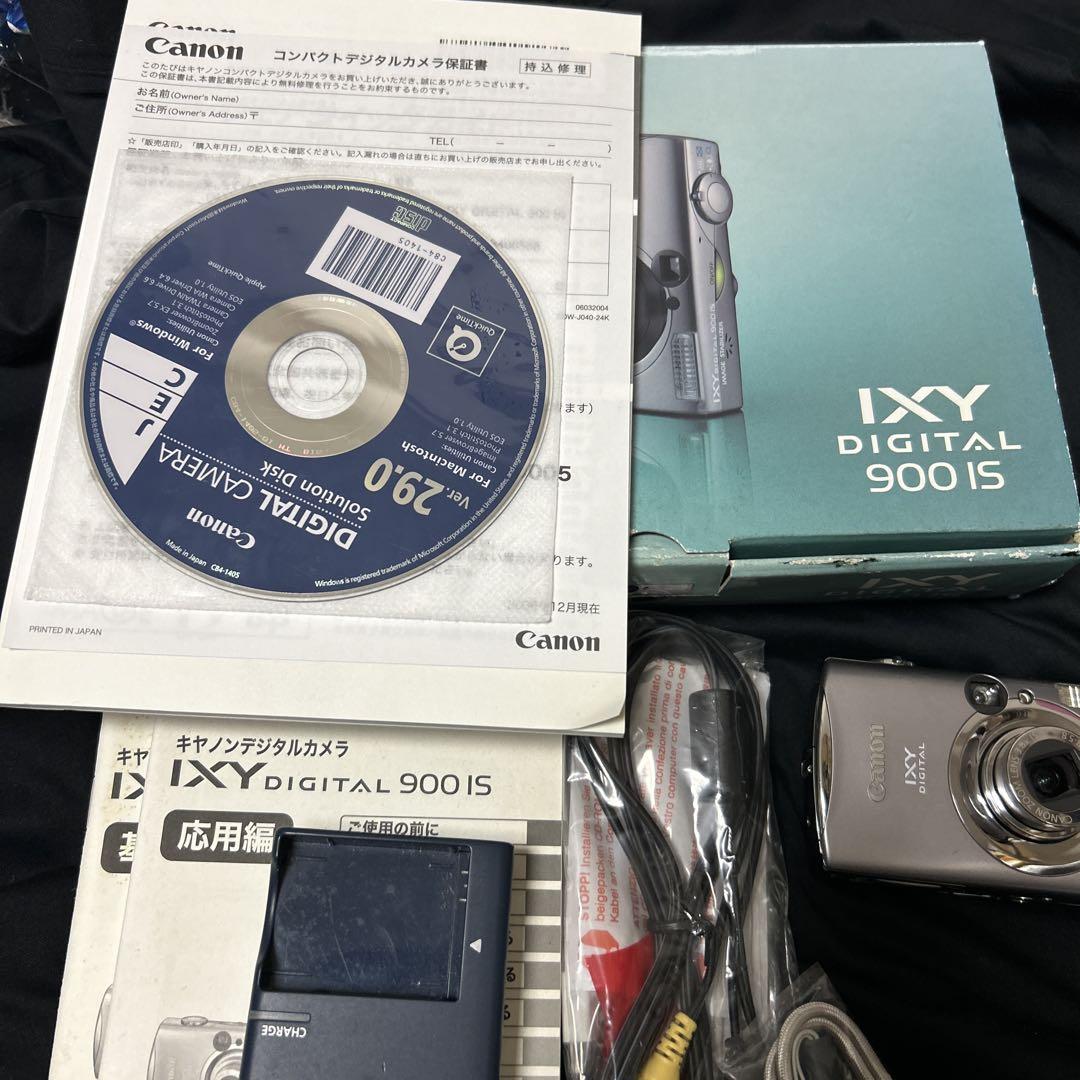 CANON キヤノン　IXY DIGITAL 900 IS　デジタルカメラ