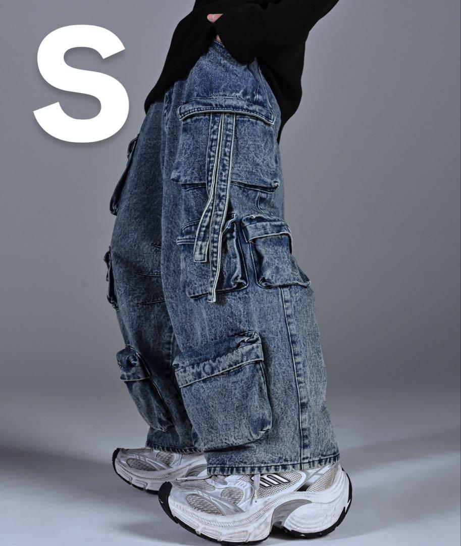 【ADRER】parachute cargo pants Sサイズ