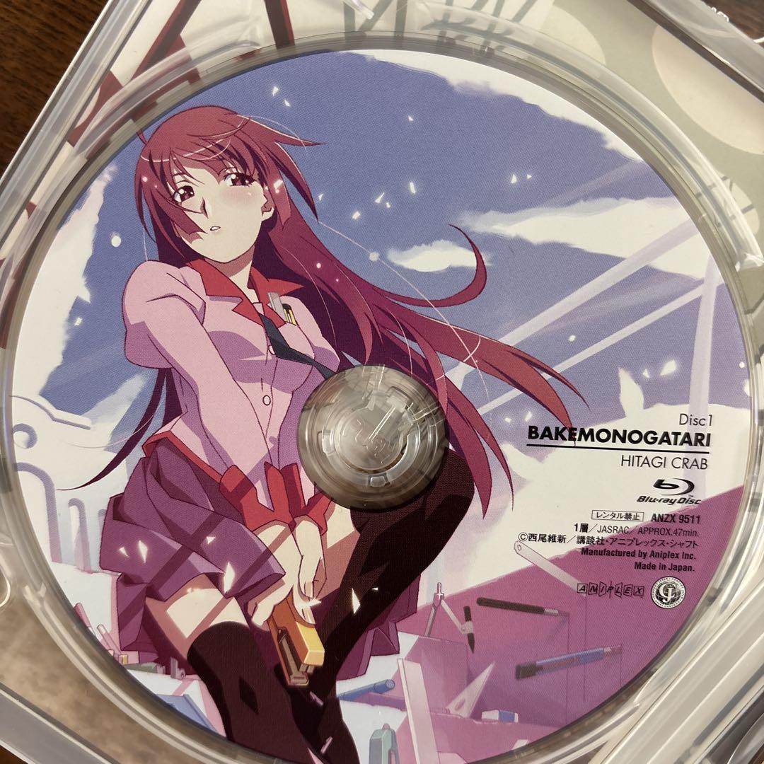 【本物保証】 バラ売り）化物語 Blu-ray 〈6枚組の1.2〉ひたぎ まよい アニメ