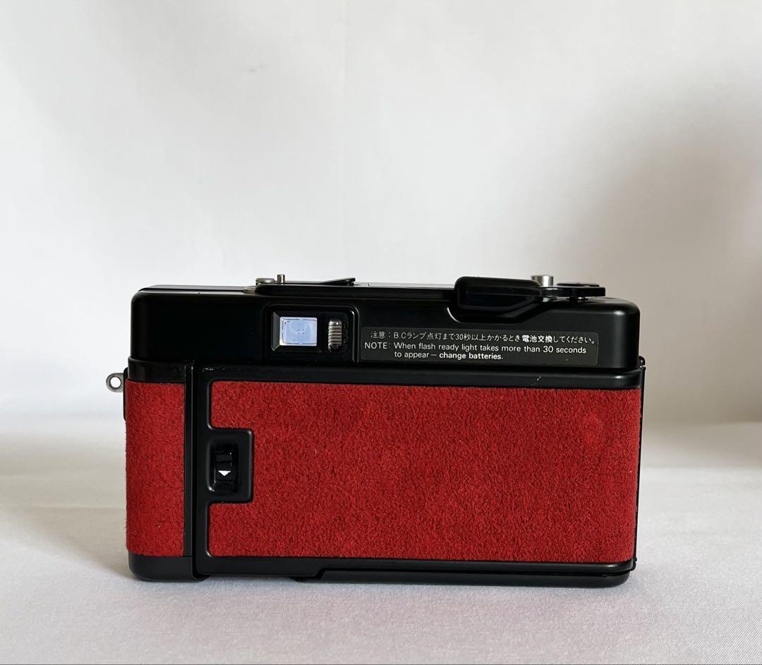 【希少 完動品】Konica C35 AF2 フィルムカメラ 動作確認済 レッド