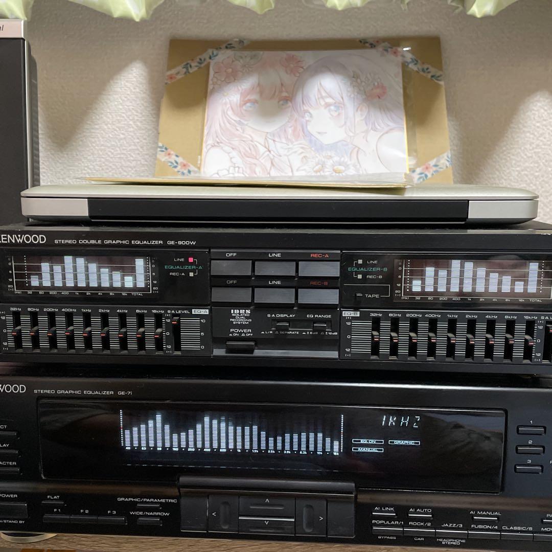 KENWOOD グラフィックイコライザー GE-900W