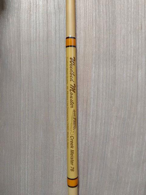 雷魚ロッド LS おおの W.B.M Creek Meister 76