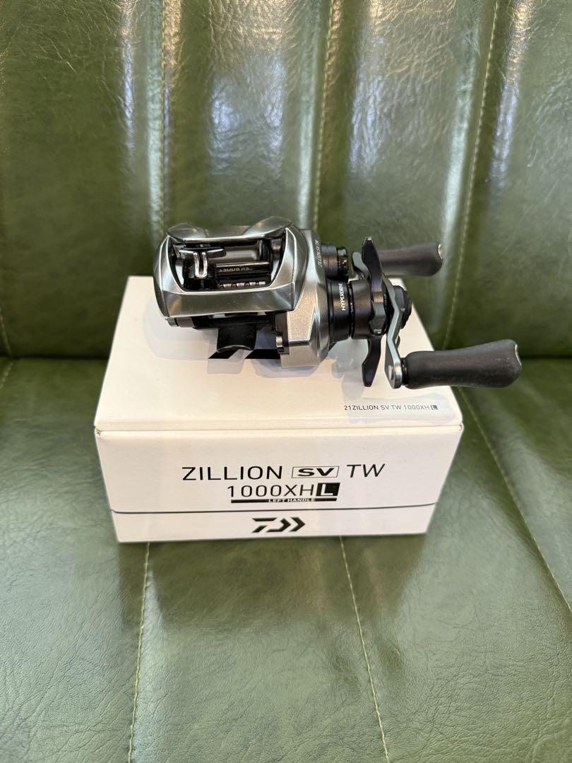 美品 淡水のみ ZILLION SV TW 1000XHL ベイトリール
