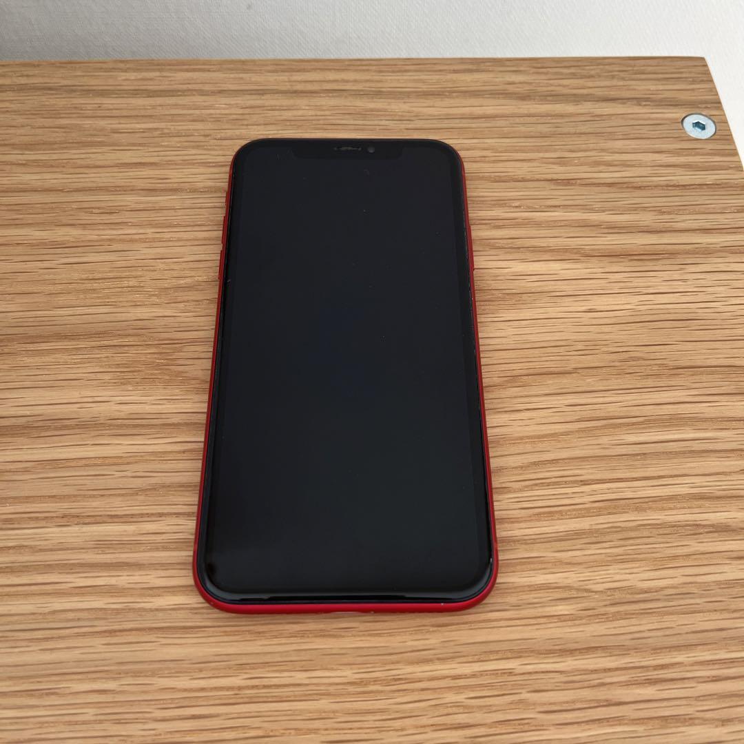 独特な 【送料無料】 XR iPhone レッド SIMフリー GB 128