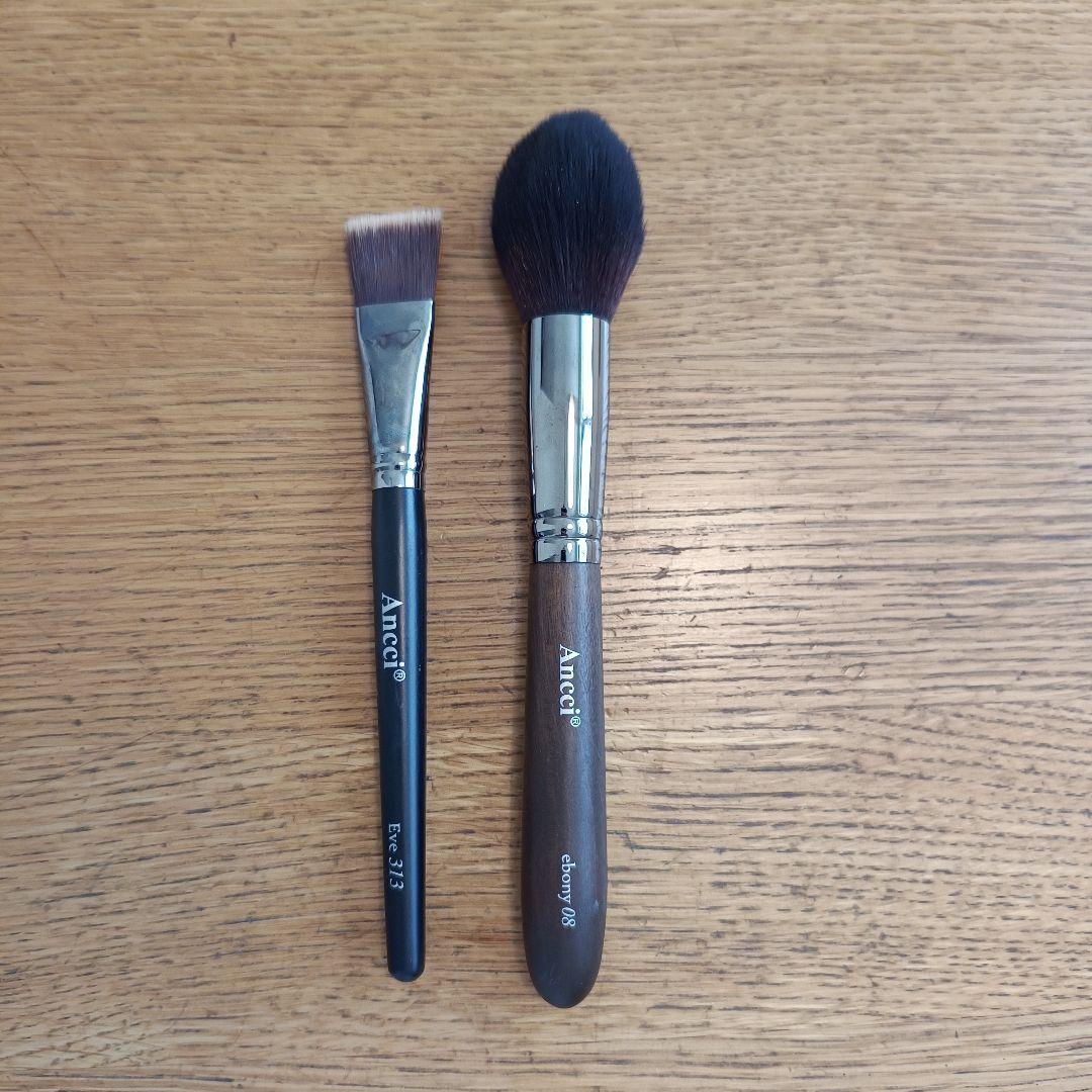 Ancci メイクブラシEve313 ebony08