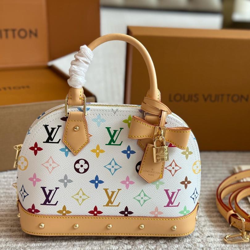 【美しい水彩カラー♪】LV ショルダーバッグ ルイ・ヴィトン】水彩画風のグラデーションがポイントの新作