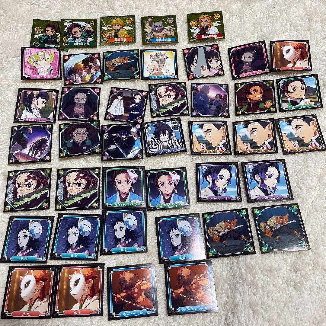 鬼滅の刃 シール烈伝 シール列伝 メルカリ