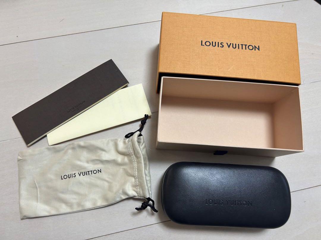 ルイヴィトン サングラス メガネ 空箱 ケース BOX 保存袋 外箱 インテリア LOUIS VUITTON ルイヴィトン サングラスケース 箱付き - メルカリ