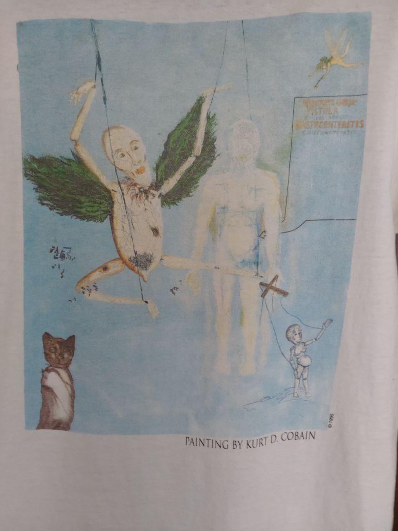 ヴィンテージ　ワンオーナー　90s NIRVANA カートコバーン追悼Tシャツ