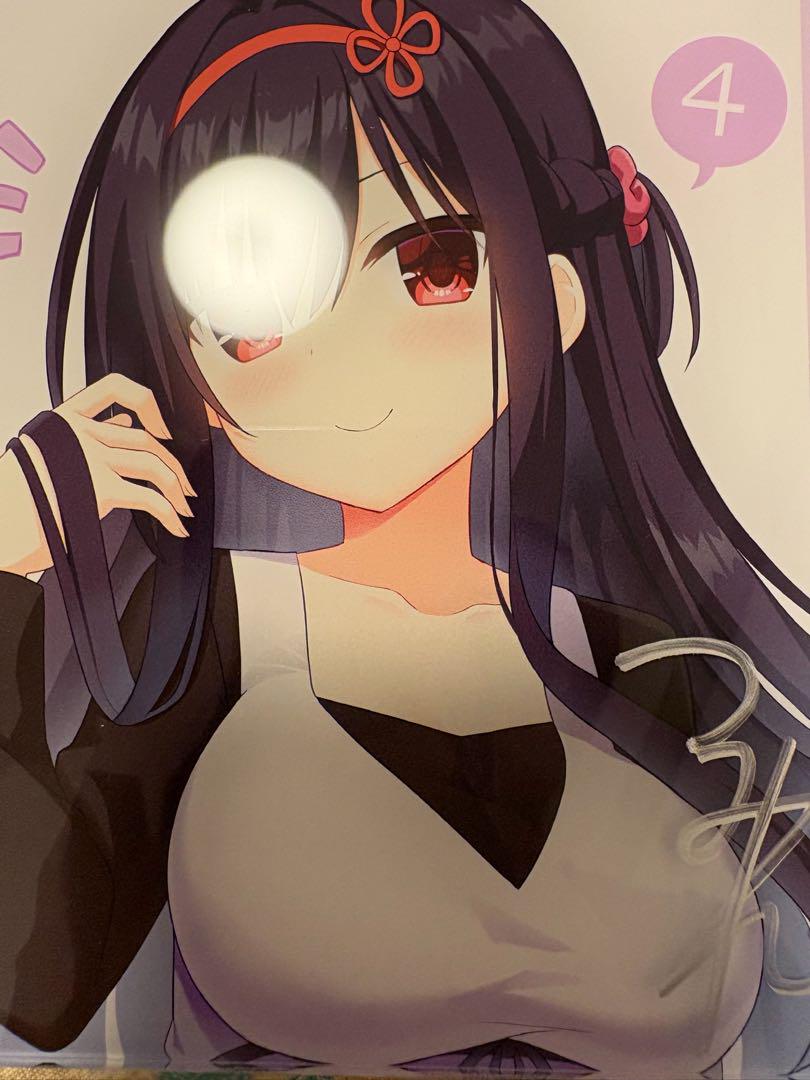 【即納】 鎌倉詩桜 ハミダシ 直筆サイン 原画展 ミニアクリルパネル その他