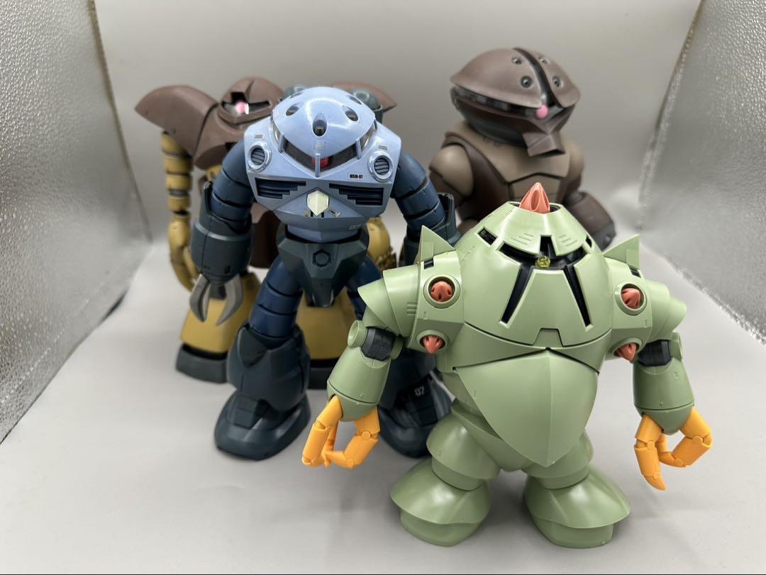 ガンプラ MG　1/100　ゴック　アッガイ　ズゴック　HGゾック　ジャンク