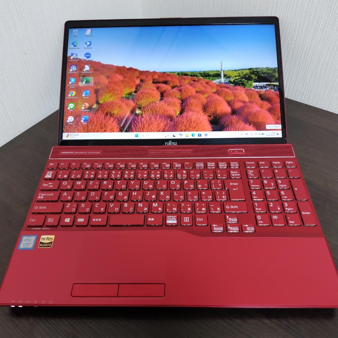 第8世代Corei7】富士通／AH53B3／メモリ16GB／SSD1.25TB