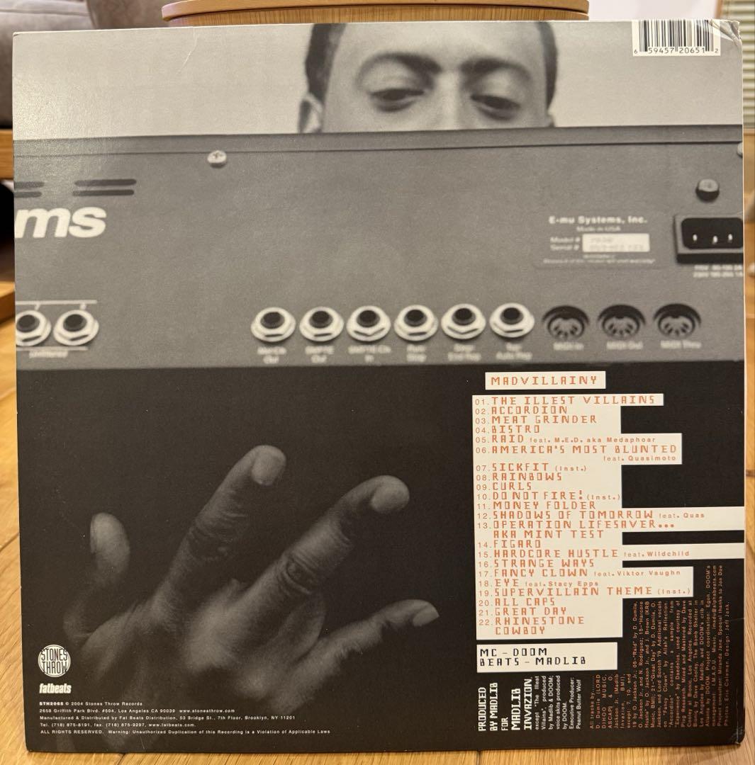 美品 USオリジナル盤 Madvillain Madvillainy