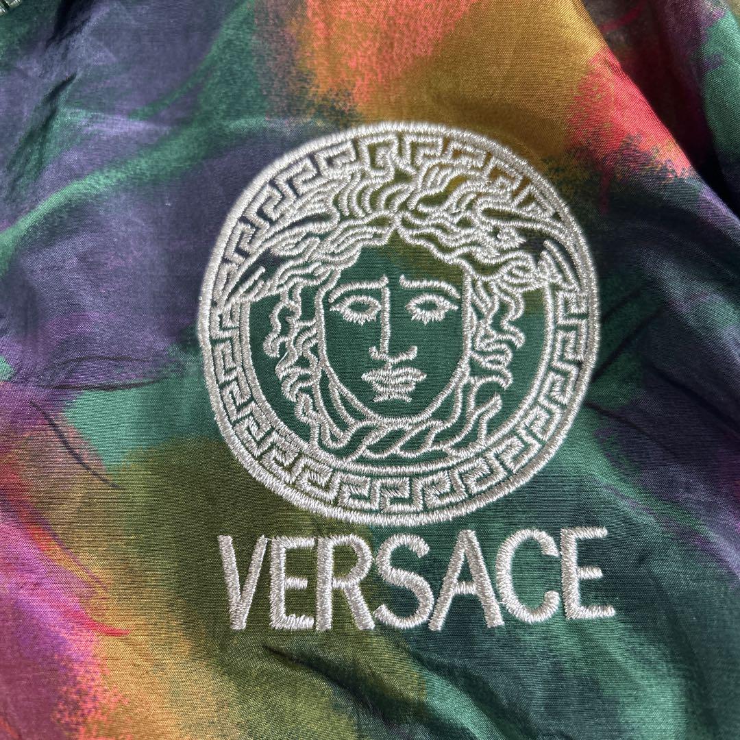 VERSACE JEANS COUTURE/メデューサ 刺繍 マルチカラー