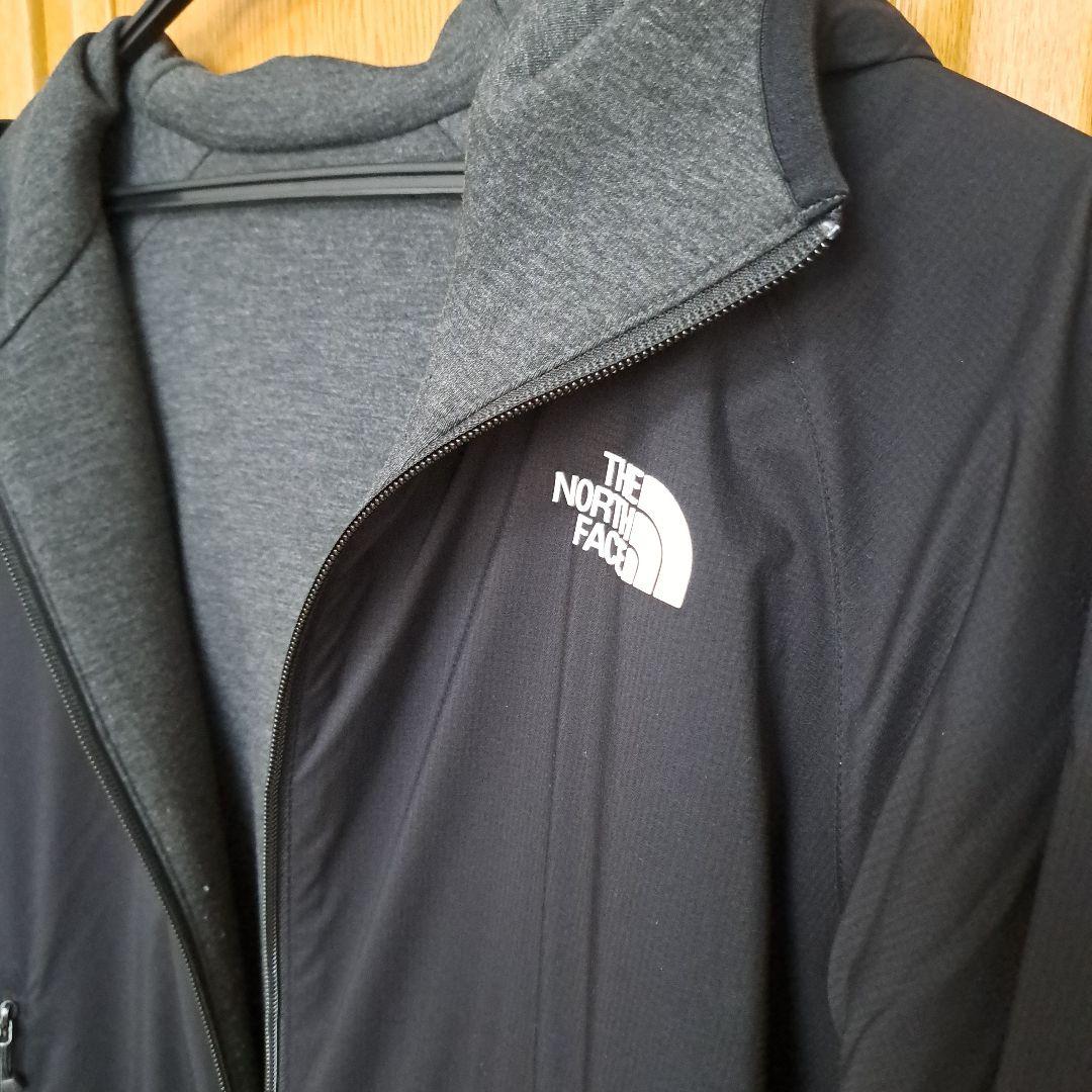 THE NORTH FACE ブラック ジップアップジャケットリバーシブルM・THE NORTH FACE