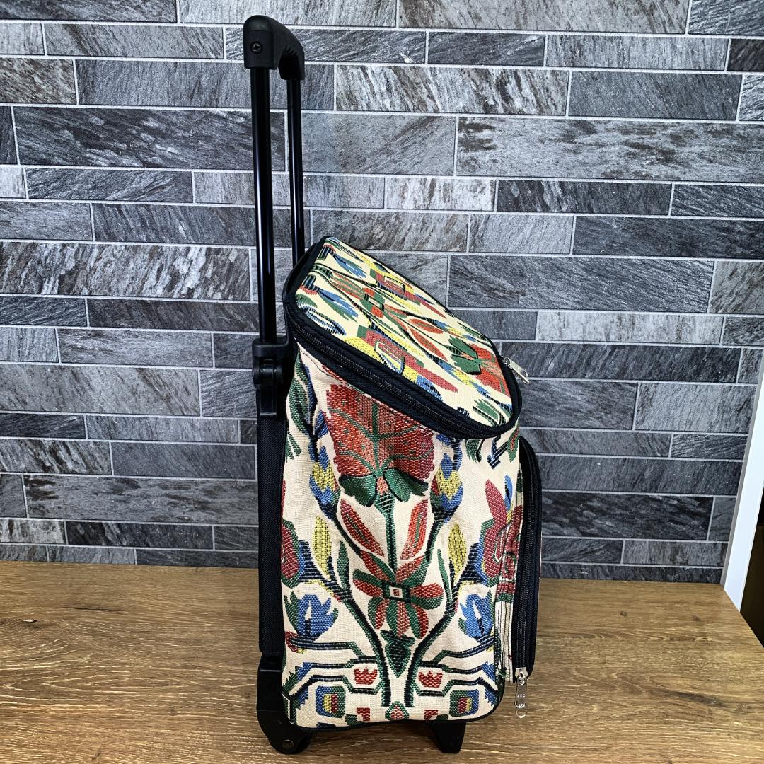 見事な創造力 ゴブラン調 お洒落 お買い物 ショッピングカート キャリーバッグ 旅行かばん・小分けバッグ