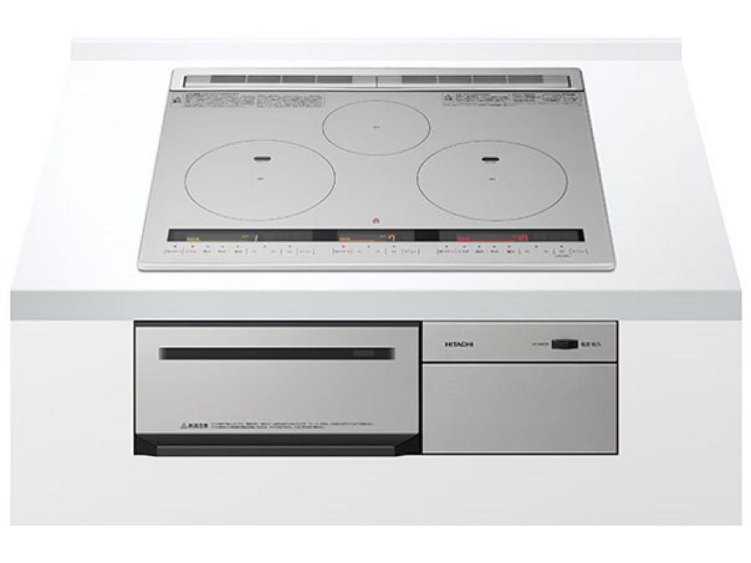 （ジャンク品）HITACHI IHクッキングヒータービルドイン