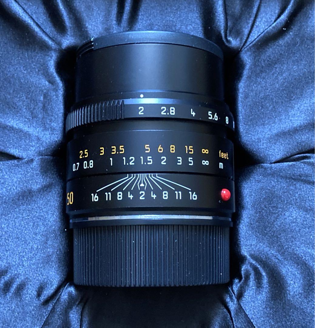 バーガンディ　LEICA ライカ　アポズミクロン　50mm 美品