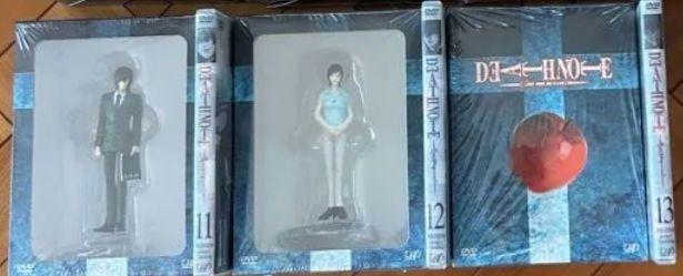 オリジナルフィギュア同梱DVD DEATH NOTE 初回限定版 3点セット