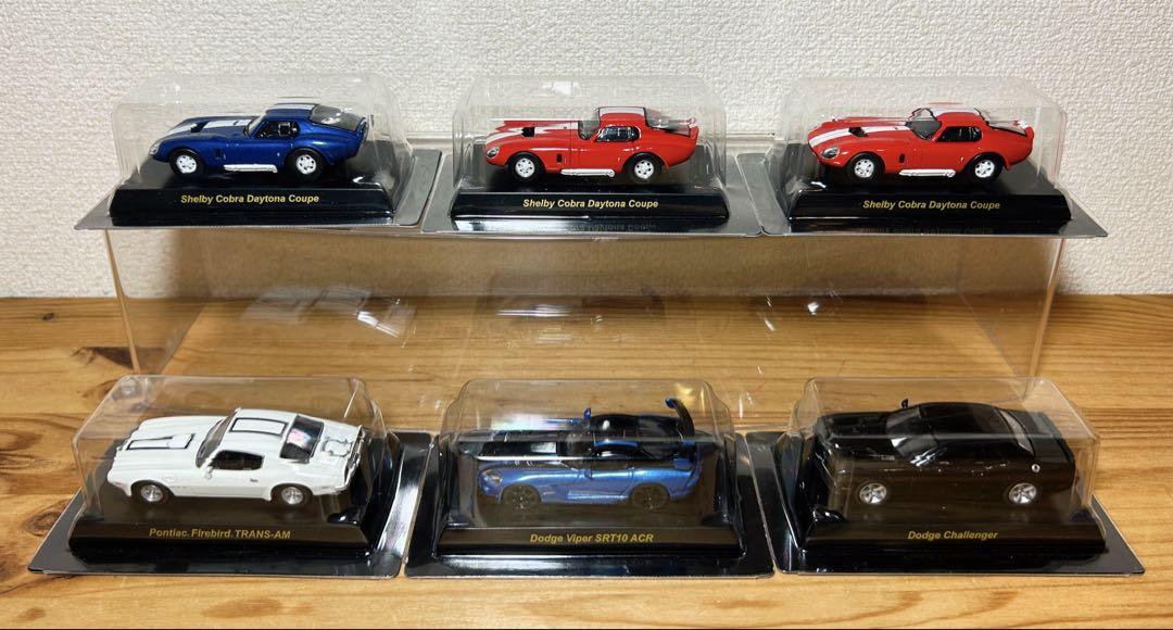 USA スポーツカー ミニカーコレクション2（全6点）