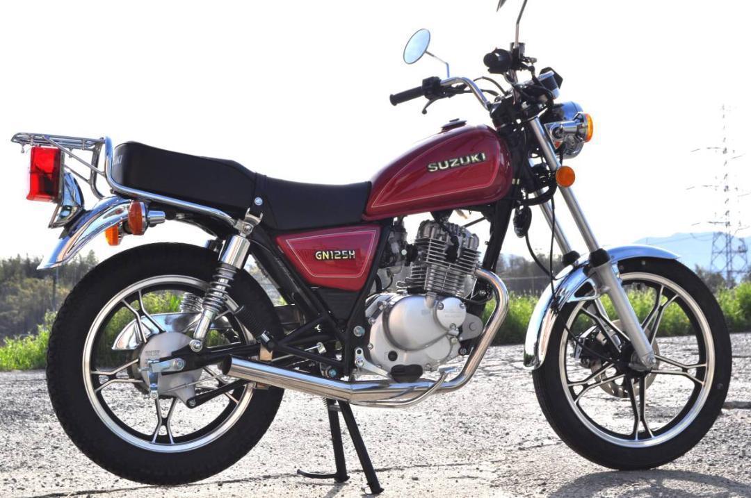 弾丸 GN 125 H GN125 - 2F ステンレス ショート 管 マフラー
