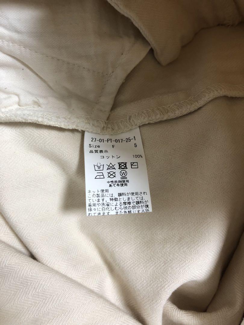buoybuoy　へリンボン顔料 SHORT パンツ
