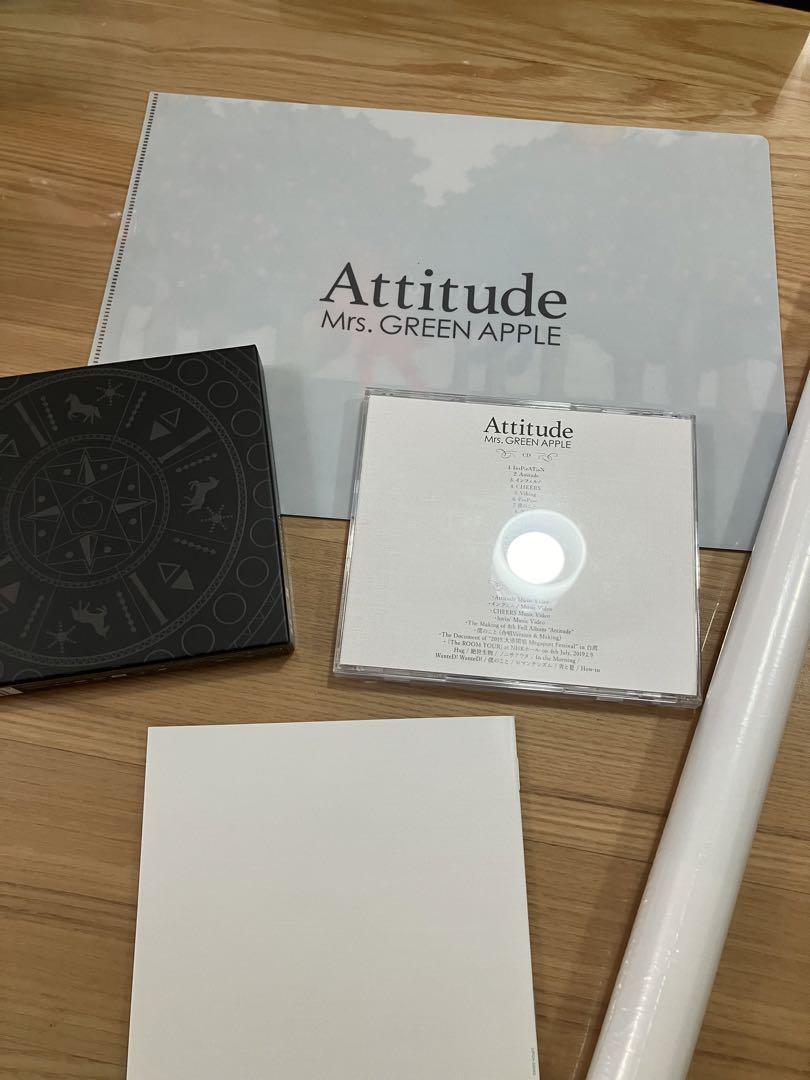 Mrs. GREEN APPLE Attitude 初回限定盤 予約特典付き