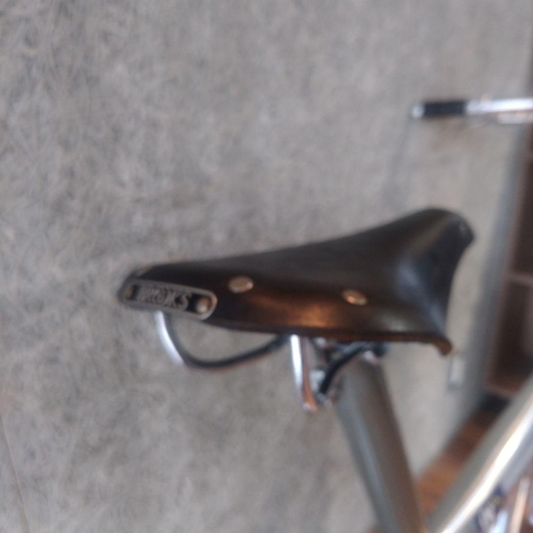 PEUGEOT 折りたたみ自転車 BROOKSサドル - メルカリ