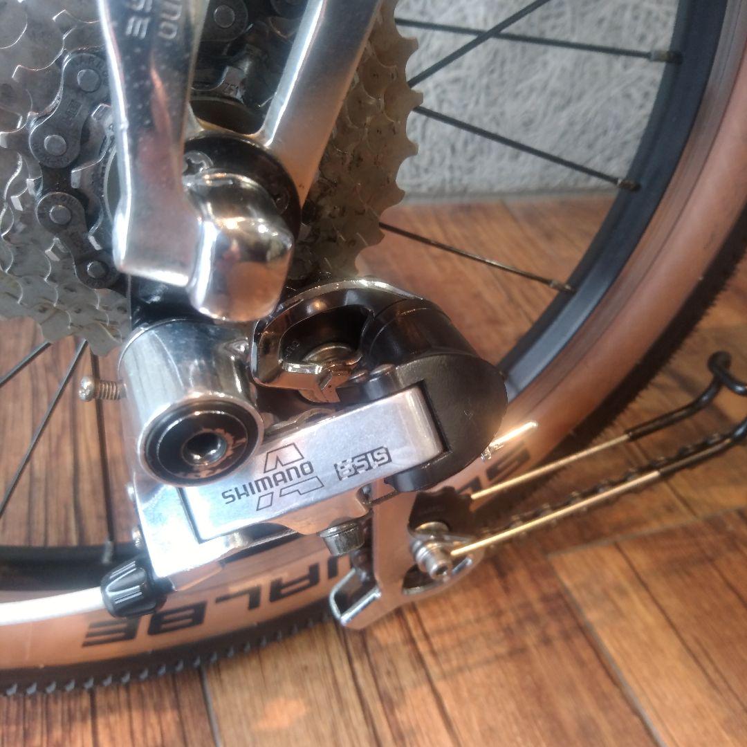 PEUGEOT 折りたたみ自転車 BROOKSサドル - メルカリ