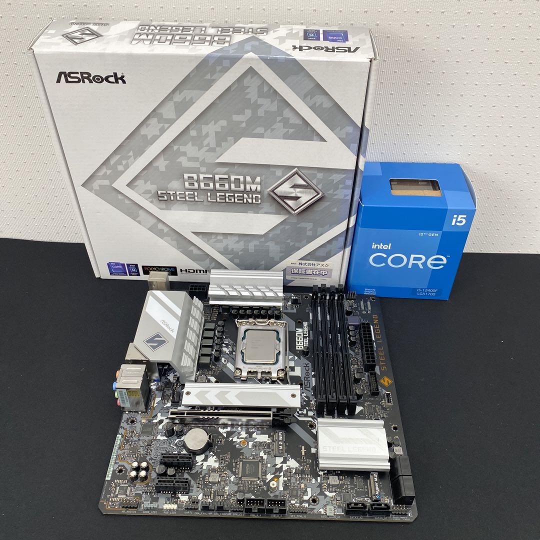 CPU Intel Core i5 12400f B660M Steel Legend