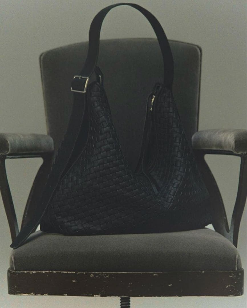 Llife COW LEATHER MESH BAG