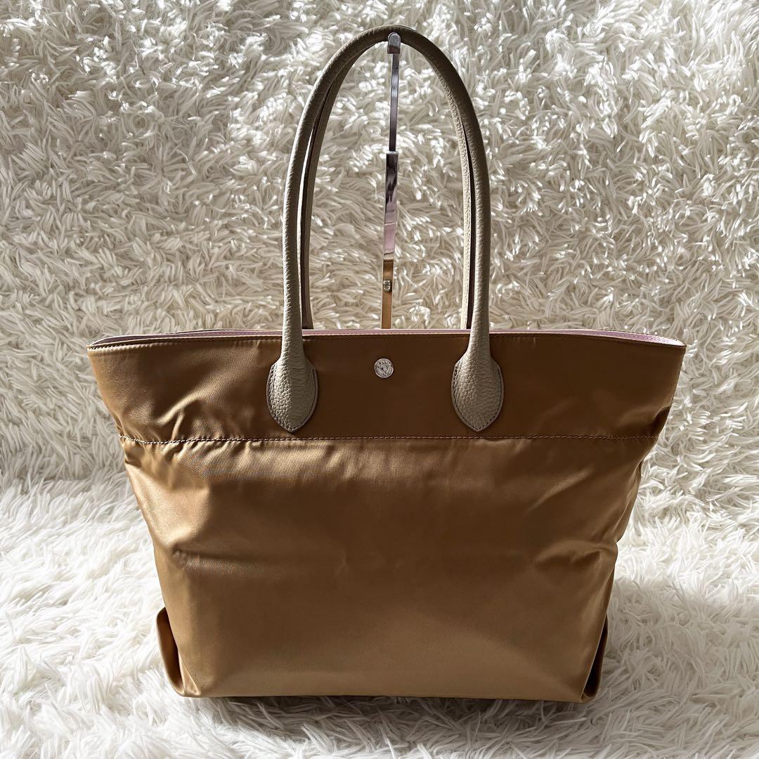 A.D.M.J. デービス トートバッグ スワロフスキー ナイロン