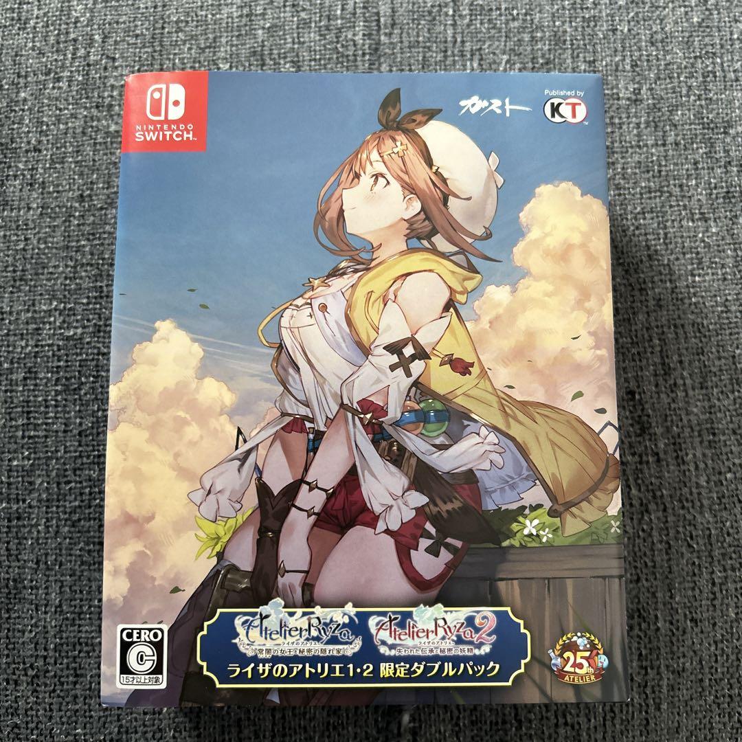 ま*め様 ライザのアトリエ　1　2　限定ダブルパック　Switch　パッケージ版 品質が完璧 Amazon.co.jp: 【Switch】ライザのアトリエ1・2 限定