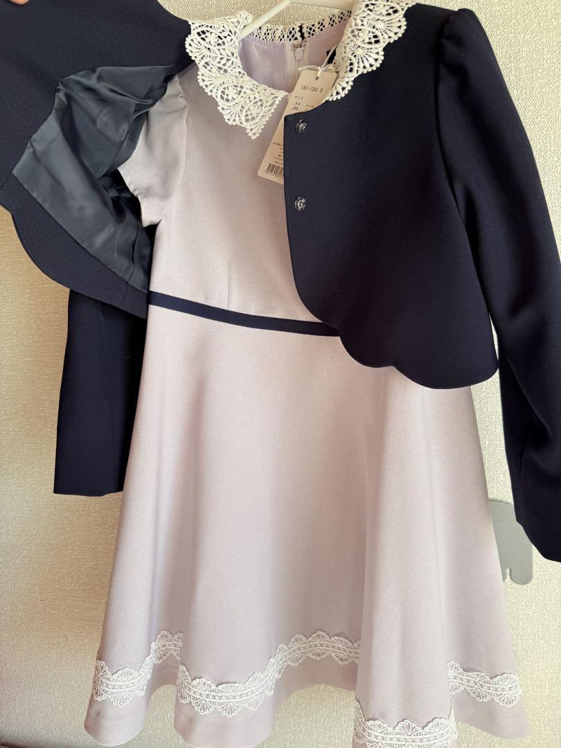 現行品 レース襟アンサンブル CHOPIN deux/ショパンドゥ 入学式