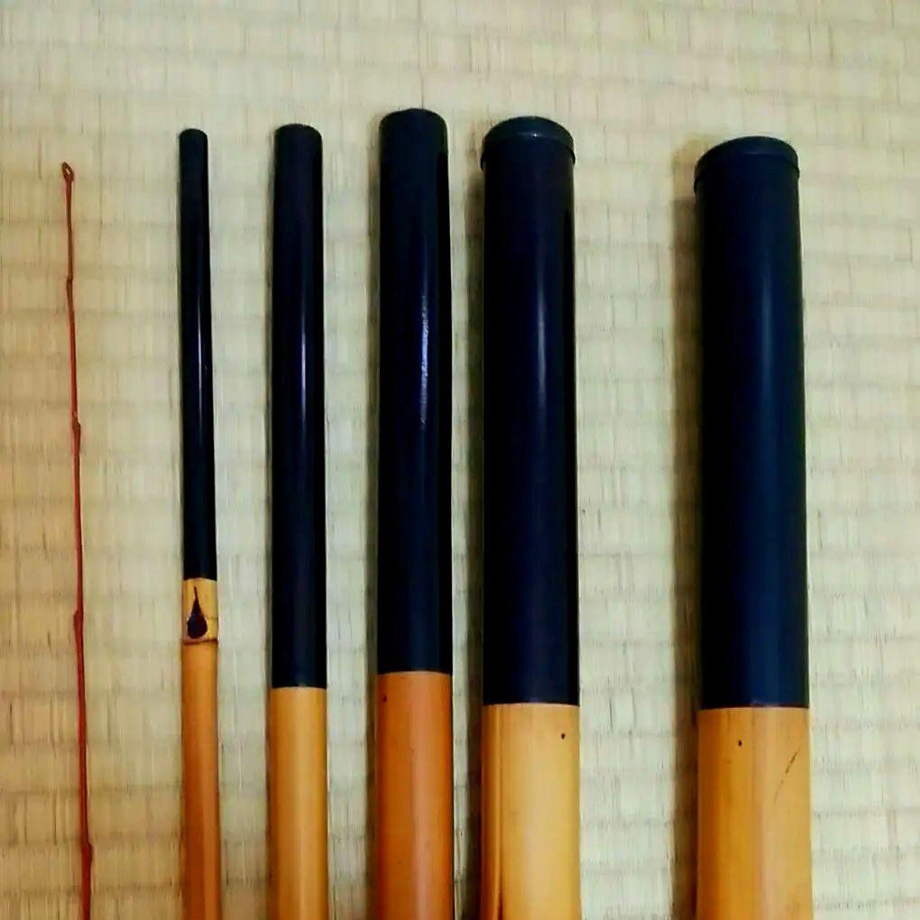 鮎友釣り用竿 (竹製)