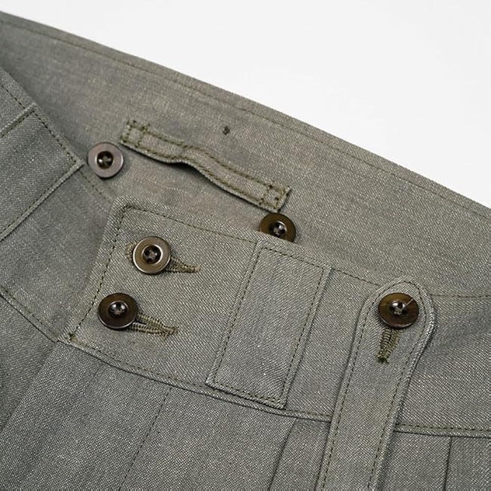 【新品】Nigel Cabourn 10oz デニム バトルドレスショーツ