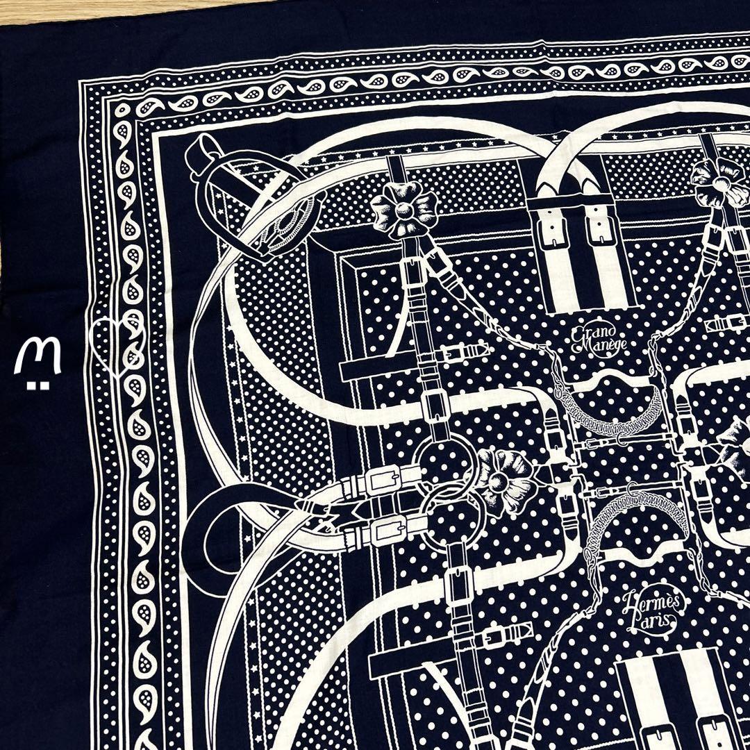 HERMES エルメス カレ140 ジェアン グランマネージュバンダナ