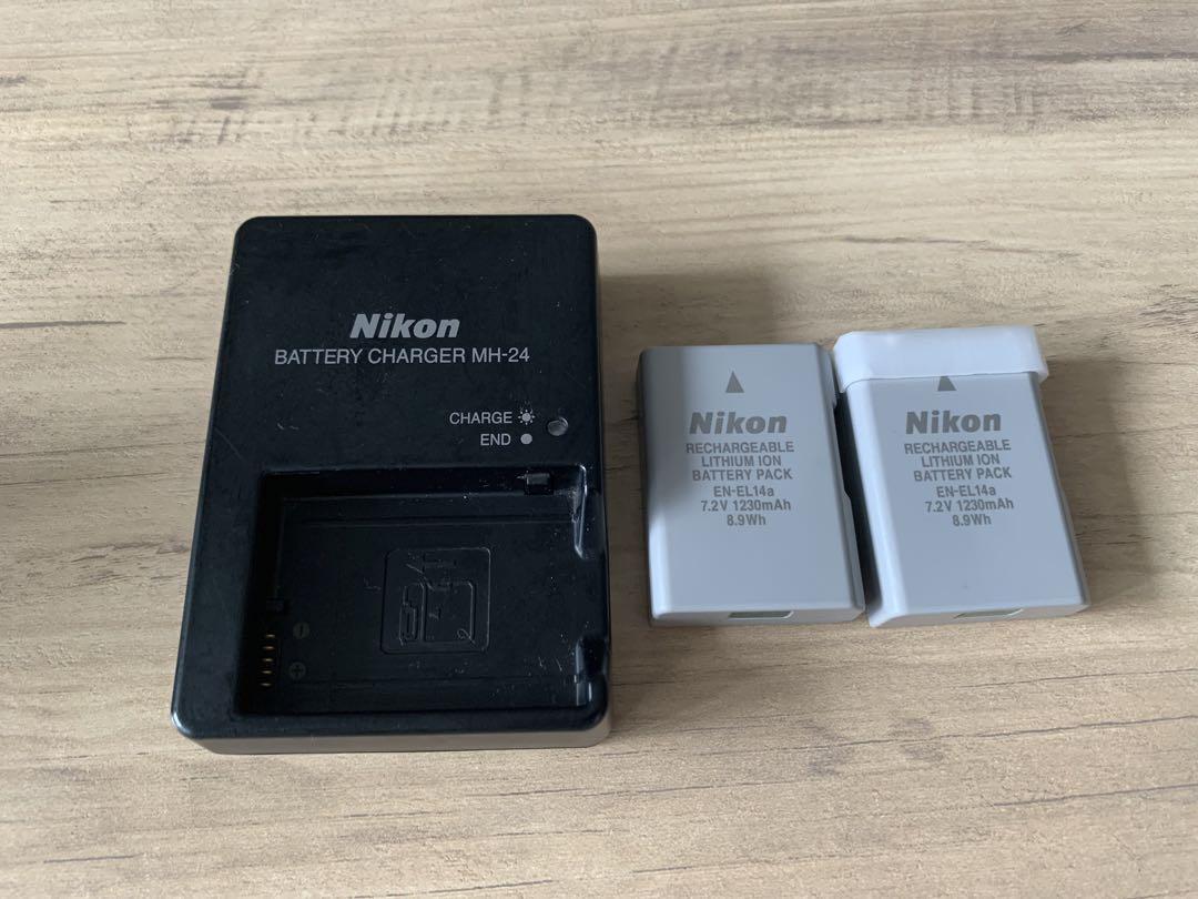 【ジャンク品】 Nikonダブルズームキット 1.4f単焦点レンズ 画像9