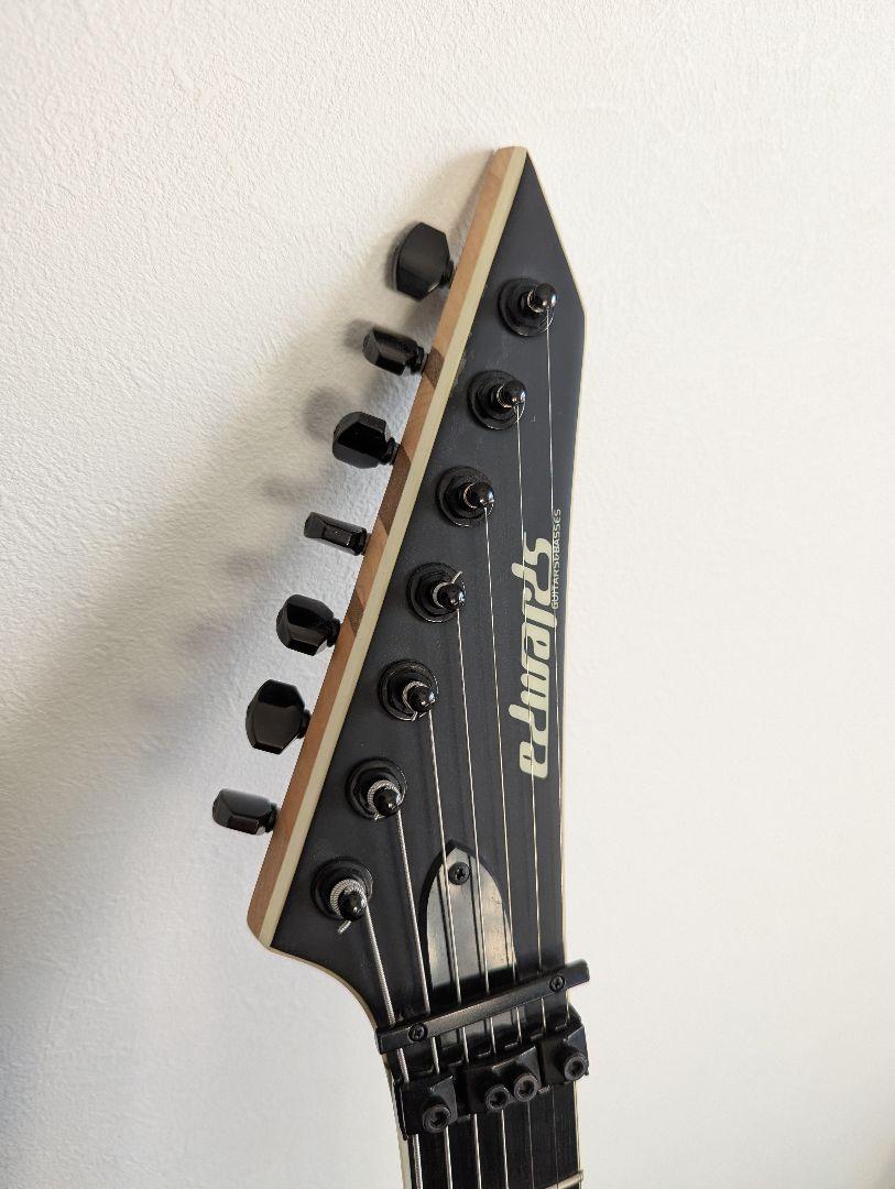 ギター ESP Edwards E-MR-FR7 (Black Satin)