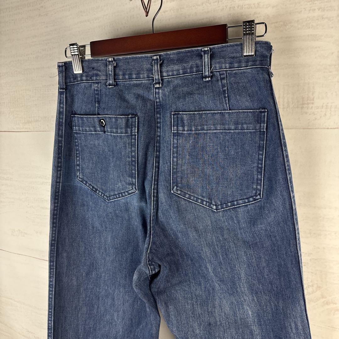 80s US.NAVY デニム セーラーパンツ ヴィンテージ IDEAL USN
