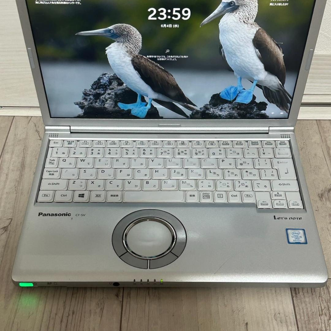 【コスパ最強❗国産人気❗】レッツノート✨i5✨8G✨SSD256G✨カメラ✨