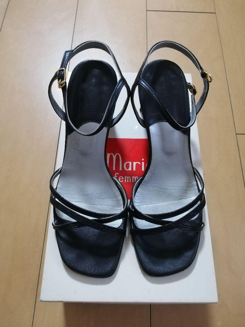 marie femme (マリーファム) サンダル 22.5cm ストラップ付き