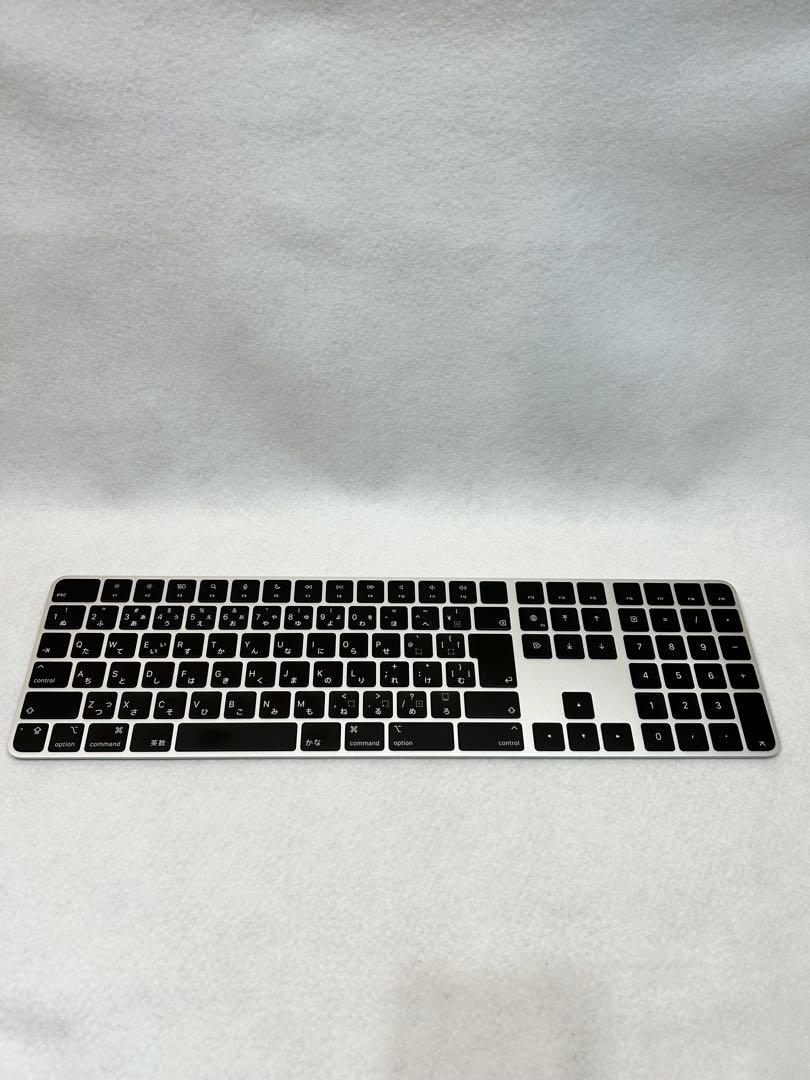 Magic Keyboard A2520 Touch ID JIS ブラック Apple Magic Keyboard w/Touch-ID & Numeric Keypad A2520