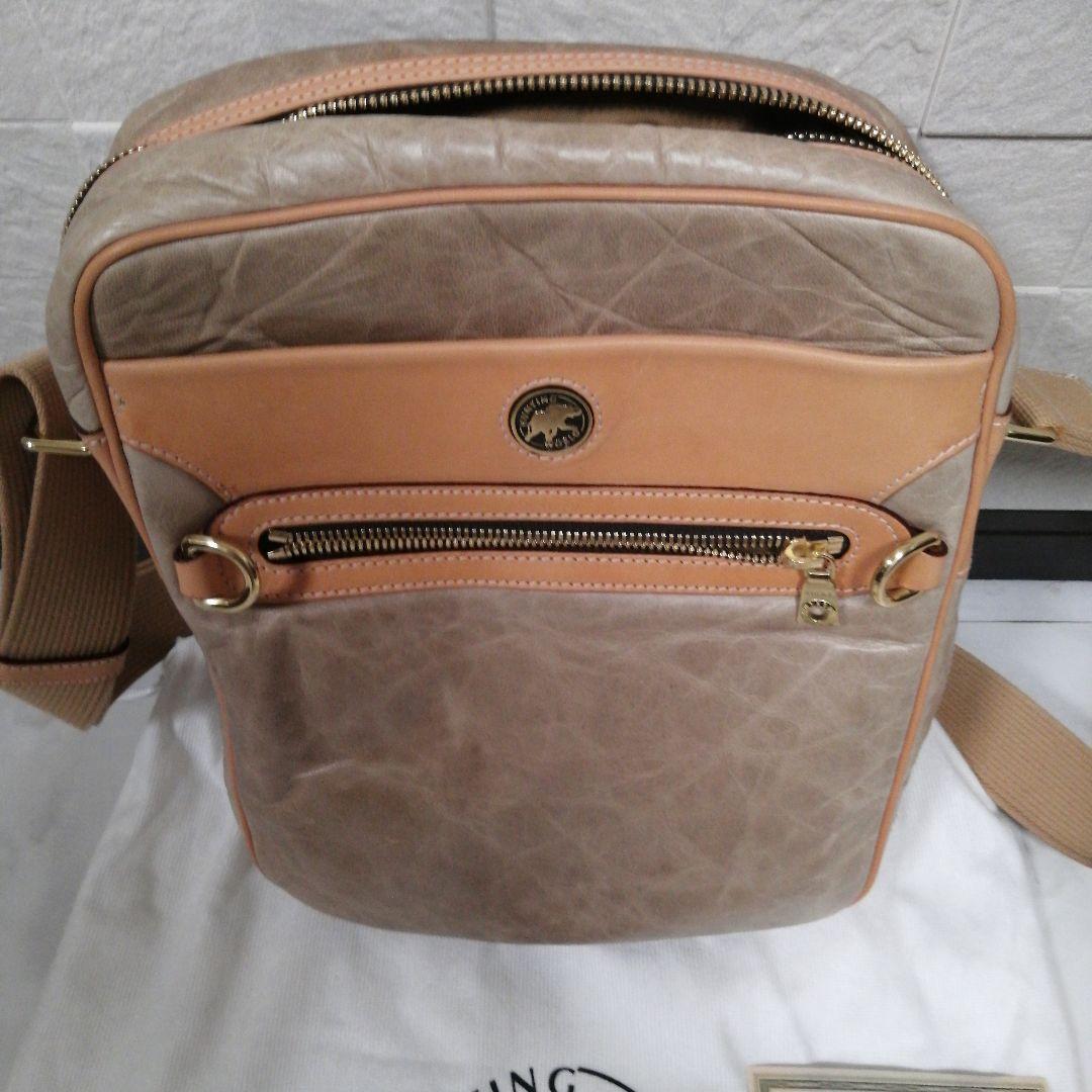 HUNTING WORLD ショルダーバッグ ベージュ