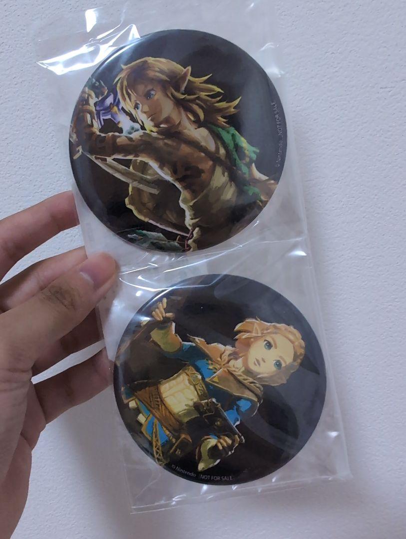 ゼルダの伝説　特典　缶バッジ ゼルダの伝説 ティアーズオブザキングダム アニメイト特典缶