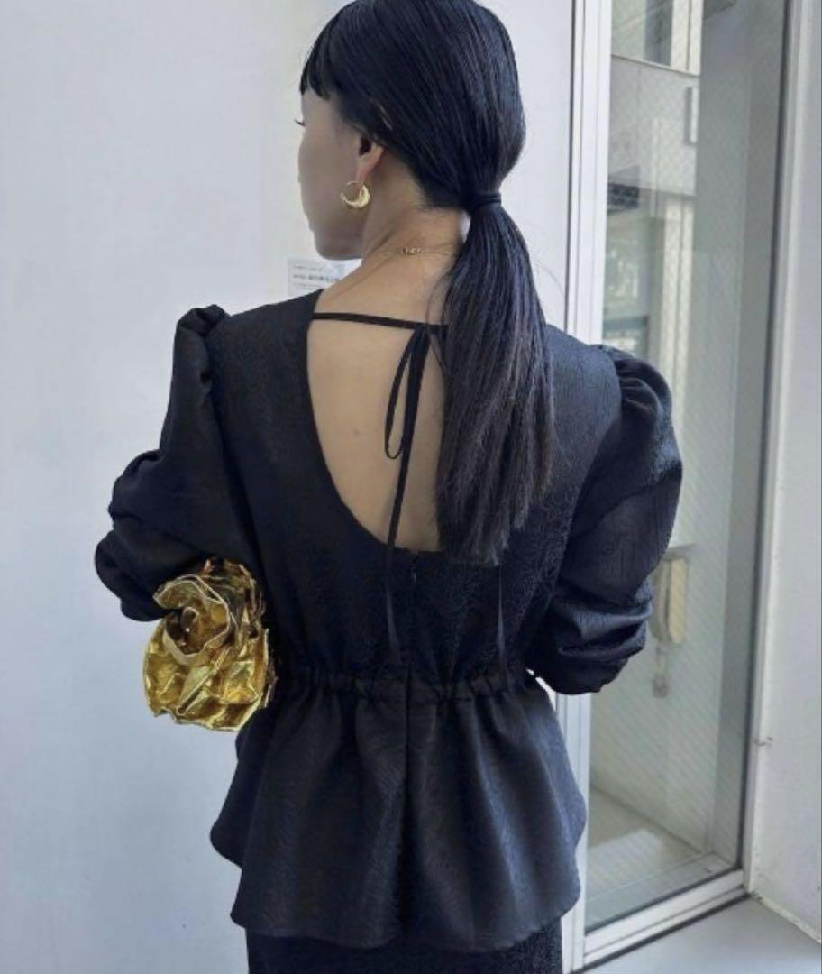 Ameri vintage LADY LIKE PEPLUM DRESS