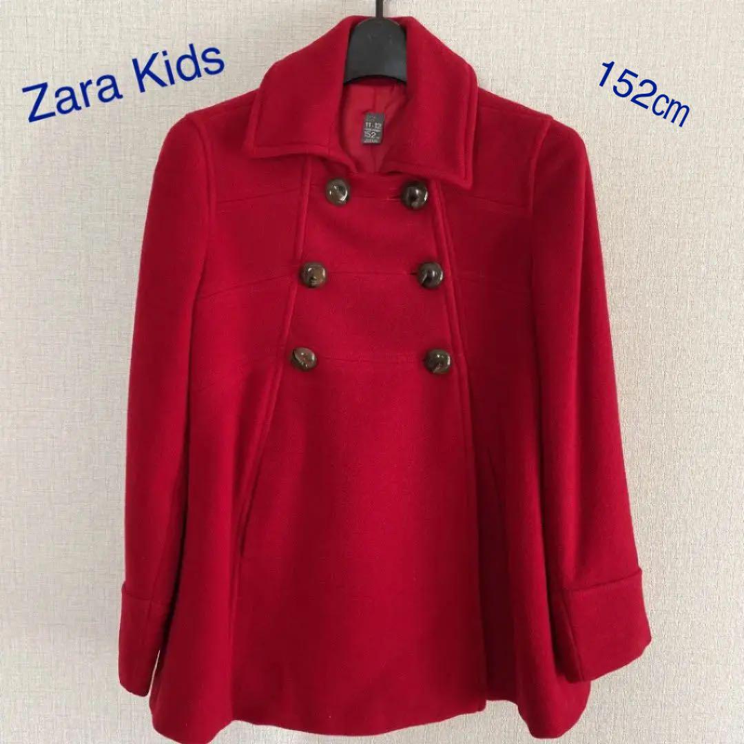 ZARA kids ザラキッズ コート 女の子用 赤 交換無料 ZARA kids ザラキッズ コート 女の子用 赤 交換無料